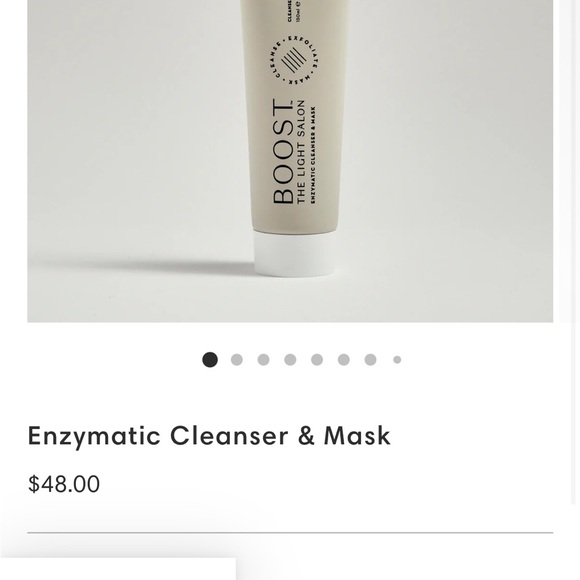 NIB the light salon boost Enzymatic Cleanser & Mask $48 insane deal - Picture 10 of 10